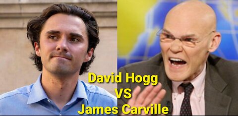 David Hogg VS James Carville On How To Fix The Democrats