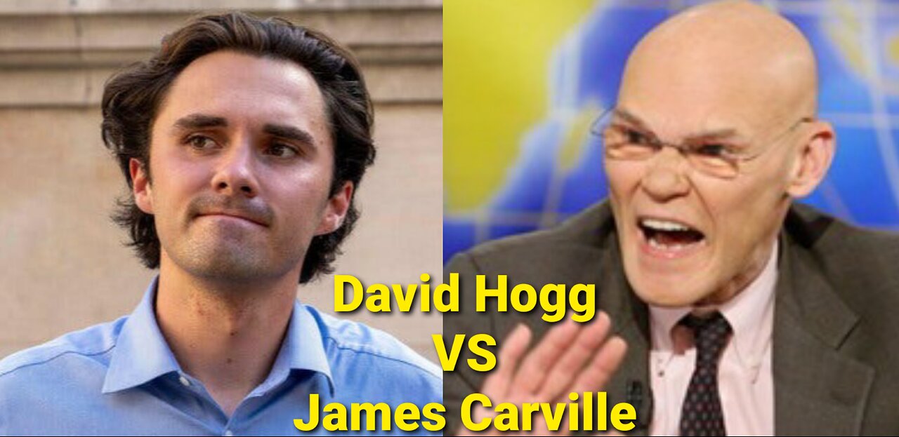David Hogg VS James Carville On How To Fix The Democrats