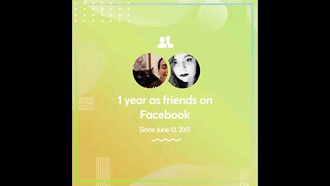 1 Year Of Friendship On Facebook With My Lover!