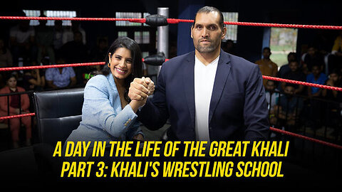A Day In The Life Of The Great Khali | Part 3 - Khali's Wrestling School: WWE Now India @wwefree