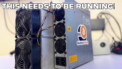 My Antminer S19 can't sit around anymore!