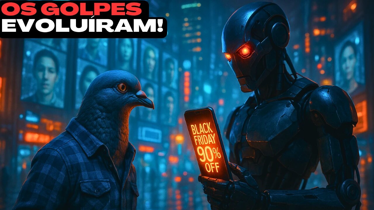 Black Friday 2025: Golpes com IA, Deepfakes e Fraudes Digitais — Saiba como se Proteger!