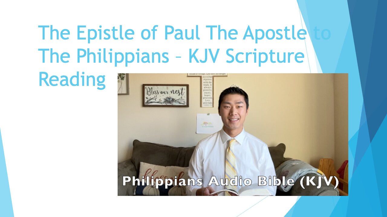 Philippians Audio Bible KJV Scripture Reading