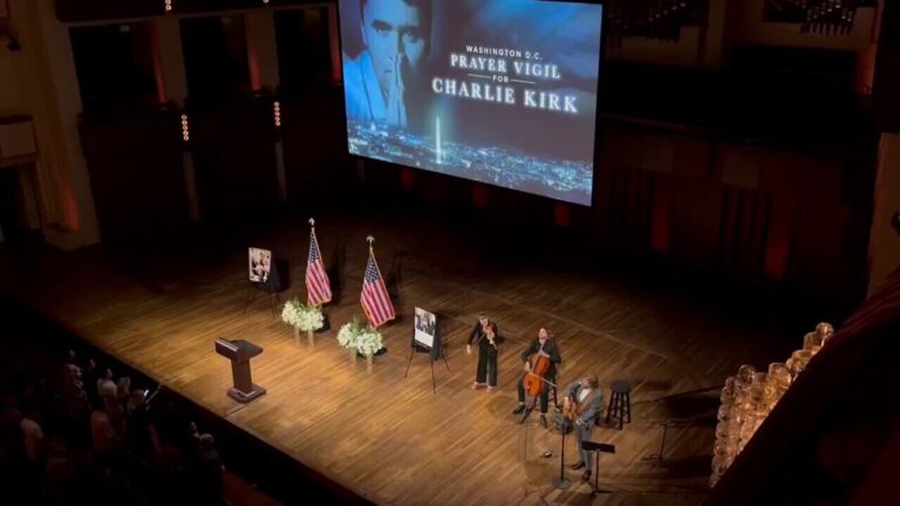 Charlie Kirk Honored at Kennedy Center Memorial