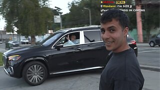 Stable Ronaldo Catches Pastor Pulling Up in Brand New Maybach