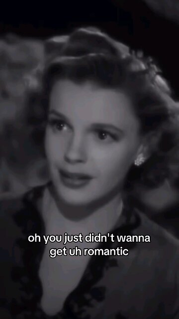 Time to get Romantic (Girl Crazy 1943) Judy Garland