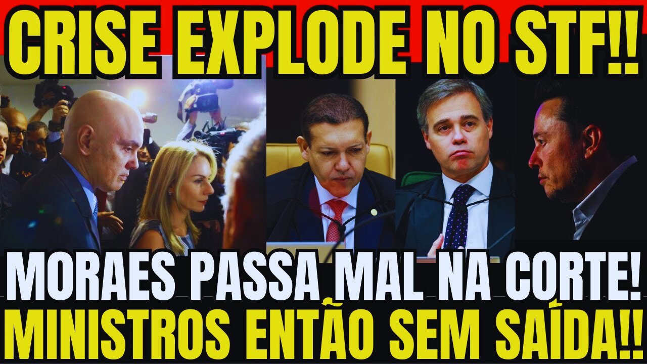 "DESTRUIDO" MULHER DE MORAES ACABA DE COMPLICAR A VIDA DELE COM ESTA BOMBA!