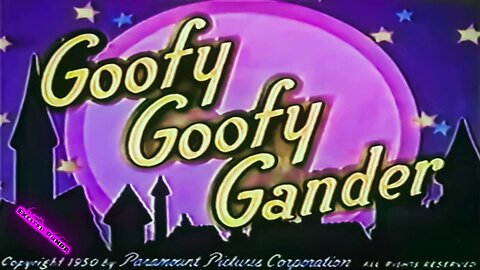 Goofy Goofy Gander, 1950