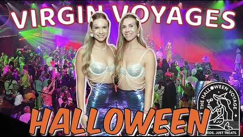 HALLOWEEN on Virgin Voyages Resilient Lady Transatlantic | How to Win a Free Cruise!