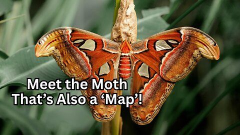 Meet the Moth That’s Also a ‘Map’!