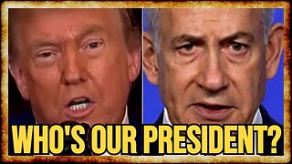 Trump Says "GOD BLESS ISRAEL" After STRIKING IRAN For Bibi