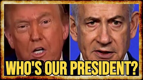 Trump Says "GOD BLESS ISRAEL" After STRIKING IRAN For Bibi