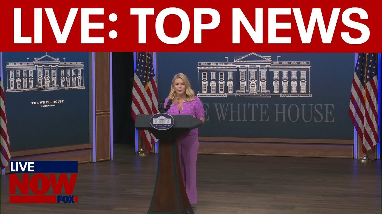 LIVE: White House media update, President Trump marks first 100 days in office & more