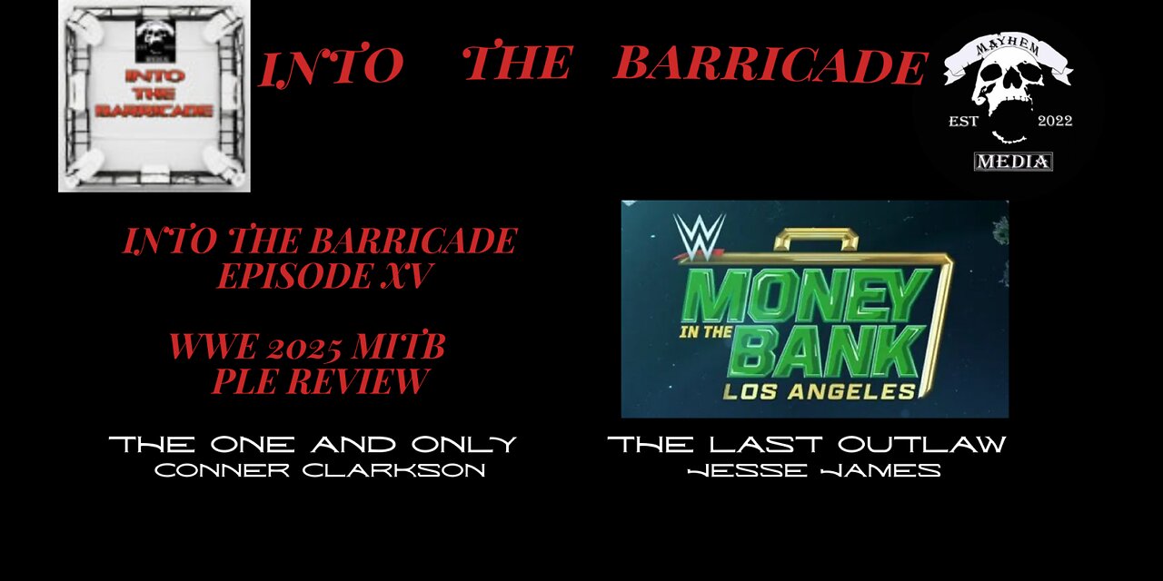 Into The Barricade Episode 15 WWE 2025 MITB PLE Review