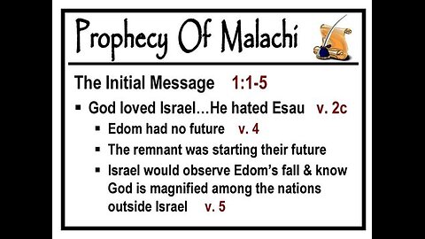 090625 The rebellion aligned with the Malachi prophecy. He will crush the door of the foreign bull