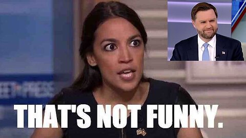 AOC's Taiwan Ted Talk: 20 Seconds Of Pure 'Um' Hell - JD Vance Watches, Bursts Out Laughing