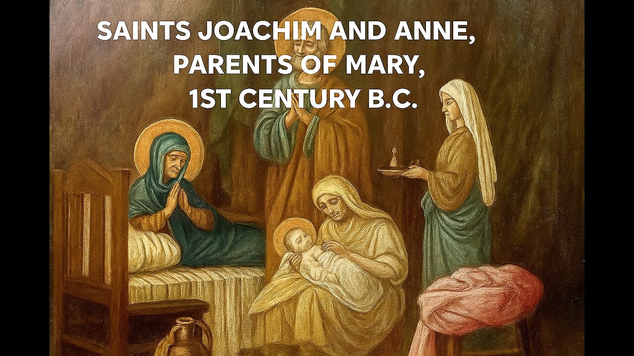 Saints Joachim and Anne, Parents of the Blessed Virgin Mary