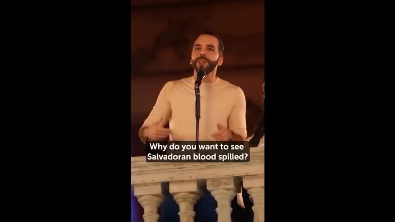 The President of El Salvador, Nayib Bukele, is an absolute LEGEND!