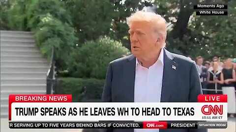 WATCH: President Trump has just announced that they have rescued 10 THOUSAND missing children