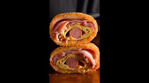 Crispy & Delicious Sausage-Stuffed Cordon Bleu Twist!