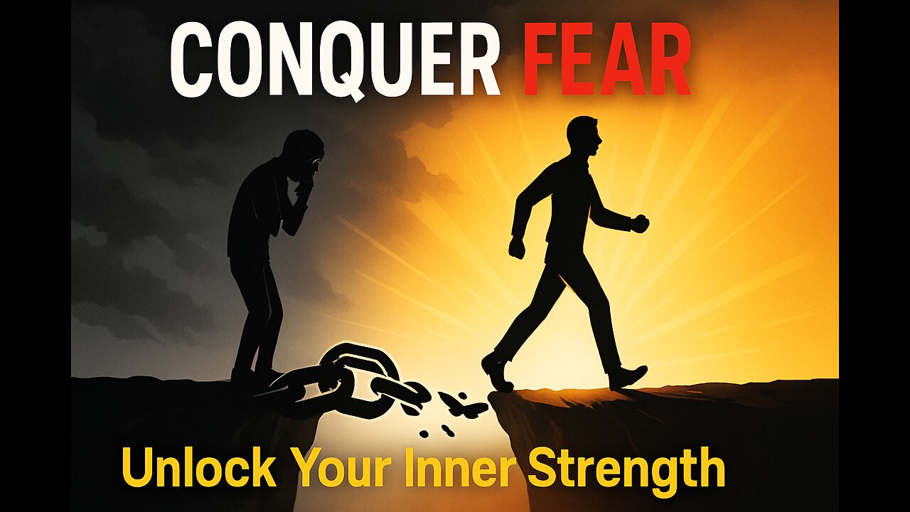 how to conqure fear of your life