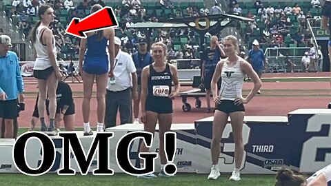 WOKE Track Meet official KICKS GIRLS OUT OF PHOTO after PROTESTING Transgender INVADING their sport!