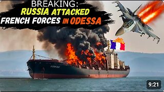 RUSSIA Sank a FRENCH Vessel Immediately after Zelensky Tried to Sell 'ODESA Portside Plant' to PARIS