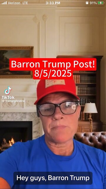 BARRON TRUMP post this on X