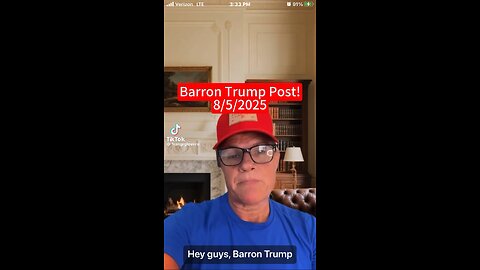 BARRON TRUMP post this on X