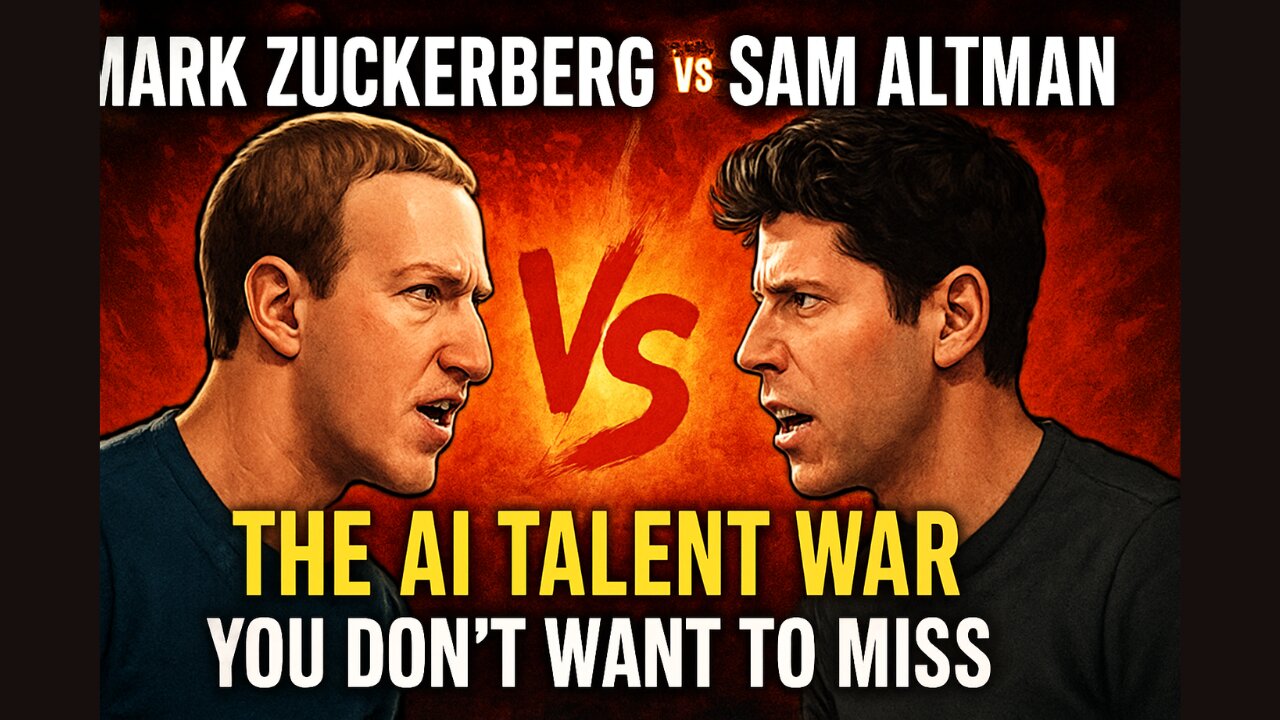 Mark Zuckerberg vs Sam Altman | The AI Talent War You Can’t Miss!