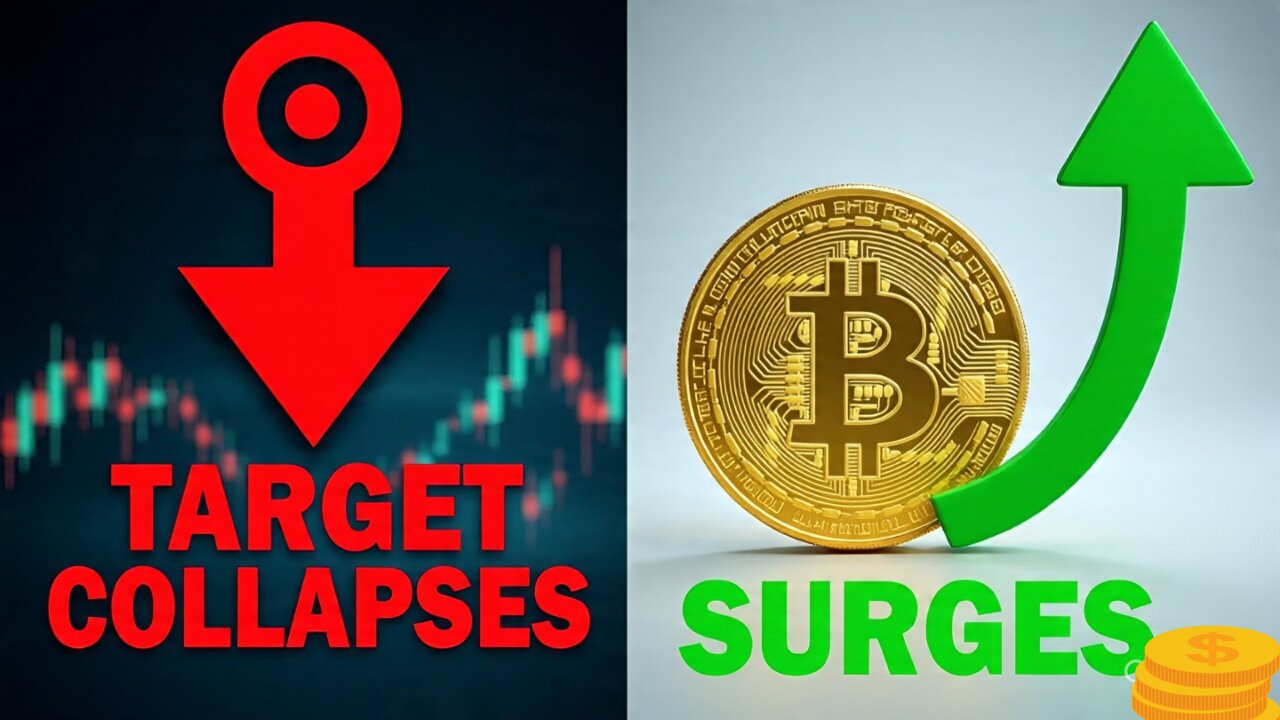 Stock Market Watch: Target Stock COLLAPSES — While Bitcoin SKYROCKETS to Record Highs!
