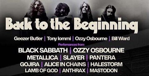 WAR PIGS ~ BACK TO THE BEGINNING ~ July 2025 BLACK SABBATH