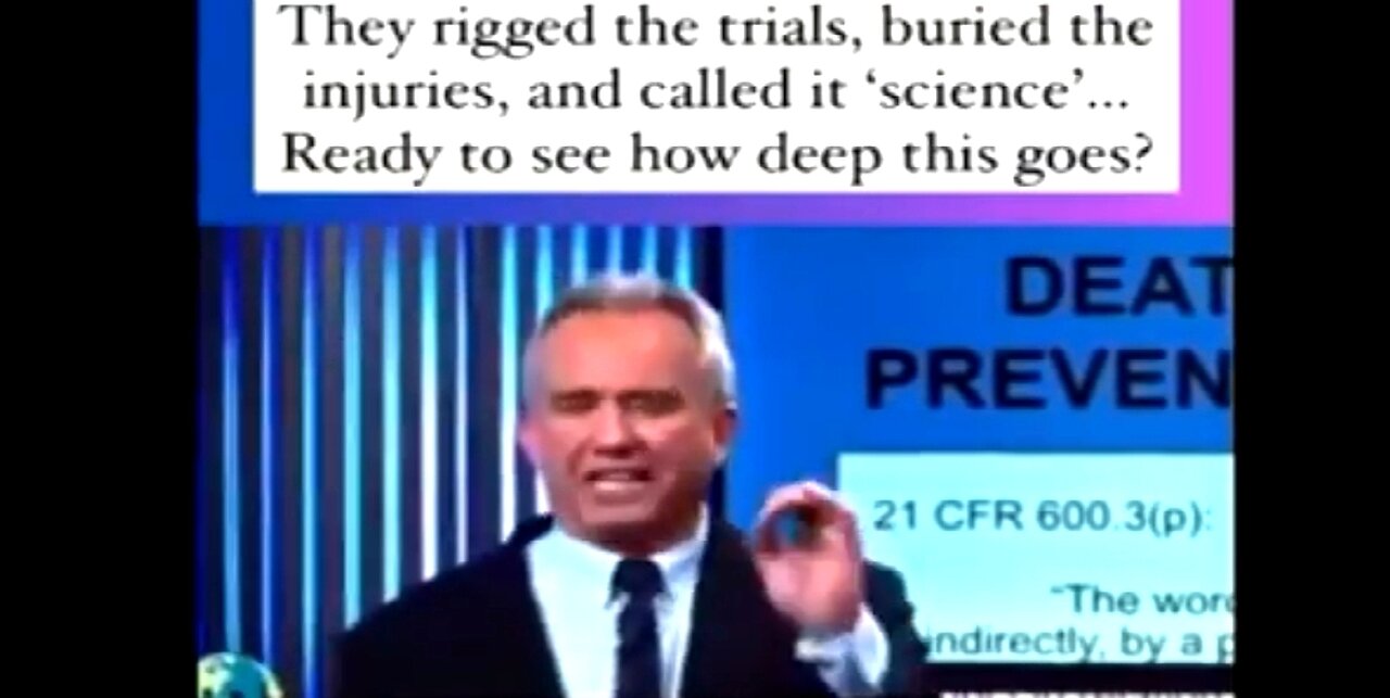 PROOF RFK JR. IS "CONTROLLED OPPOSITION" ⚡