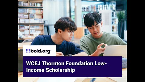 $20,000 Low Income Scholarship: 20 Winners 🏆, $1000 Each.