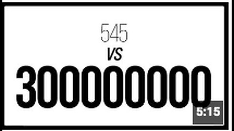 "Greg Reese: A Comparison of 545 vs 300 Million"