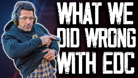 5 Mistakes We Made With Our EDC Pistols