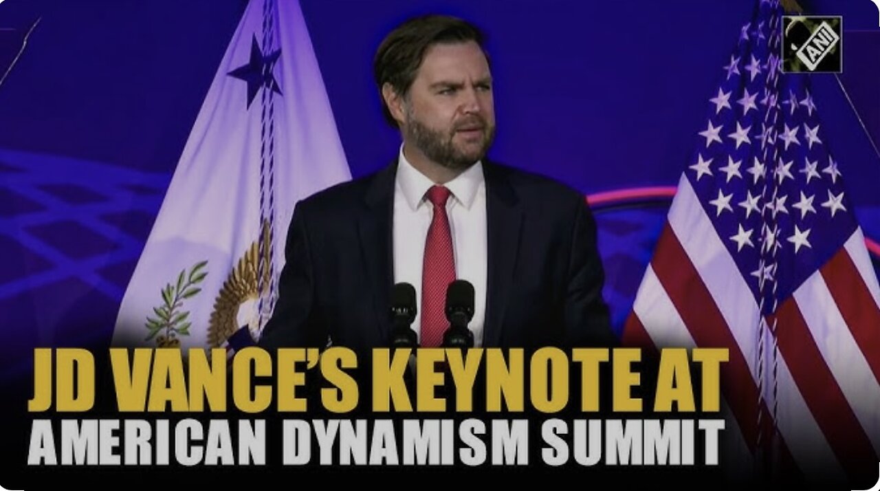 Vice President JD Vance Headlines American Dynamism Summit (March 18, 2025)