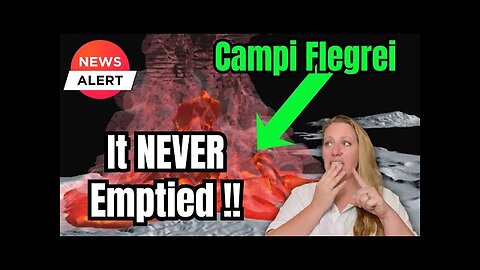 Puzzling Detail of Caldera REVEALED !!! Low Level Collapse !!! Is Campi Flegrei something else
