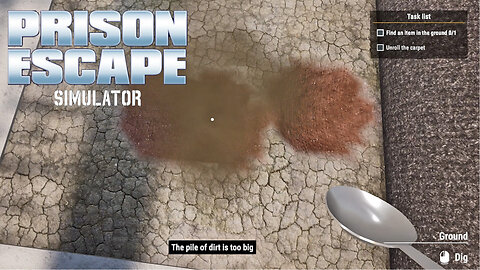 Escaping Prison With A Spoon!! Prison Escape Simulator DEMO