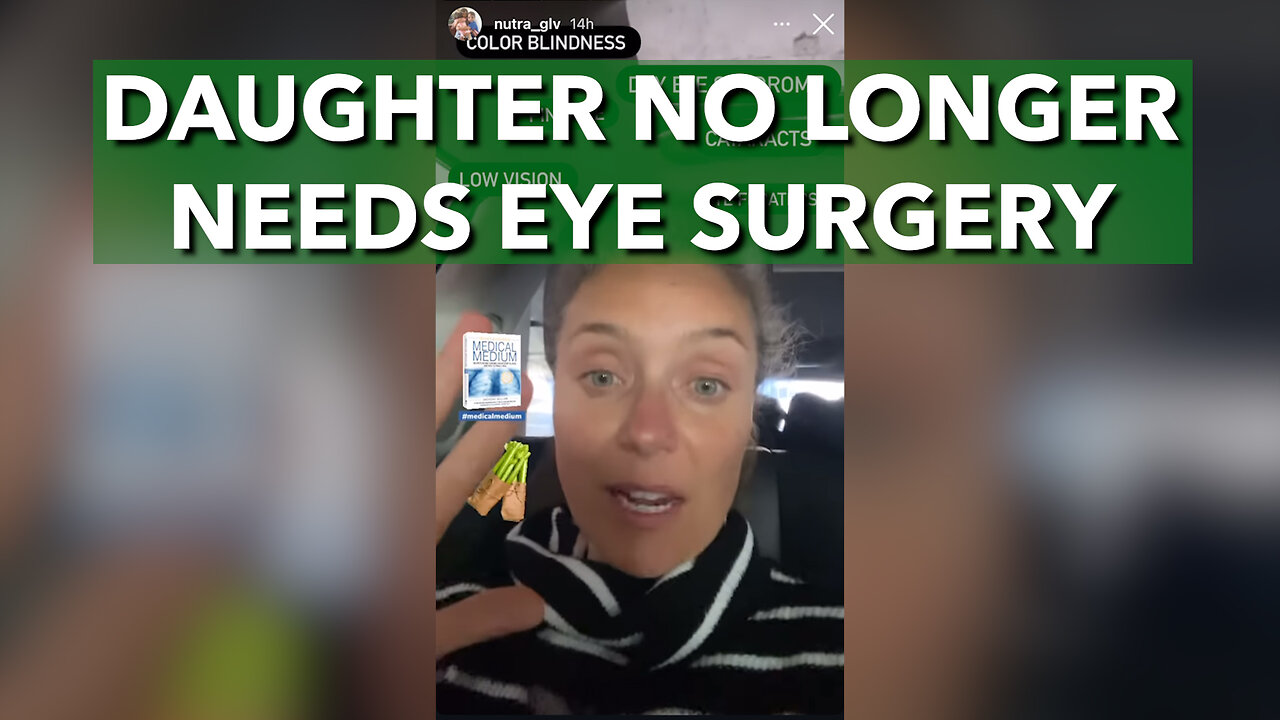 Daughter No Longer Needs Eye Surgery