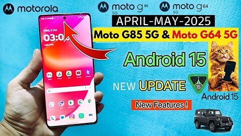 Moto G85 5G Android 15 Update Rollout | Moto G54 5G Android 15 Update | android 15 update kaise kare