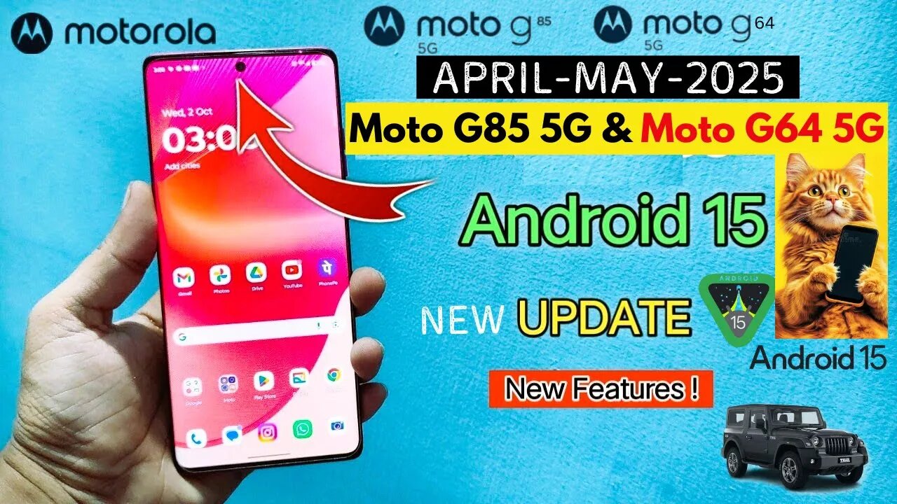 Moto G85 5G Android 15 Update Rollout | Moto G54 5G Android 15 Update | android 15 update kaise kare