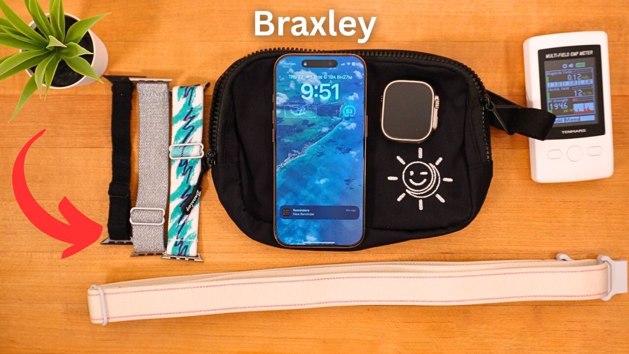 NON-TOXIC Braxley Apple Watch Bands [NO Forever Chemicals! NO PFAS!]