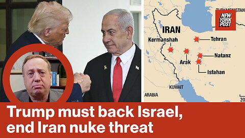 Trump must back Israel, end Iran nuke threat | Reporter Replay