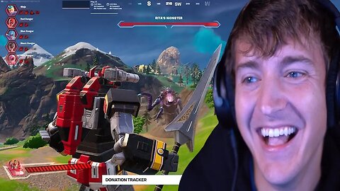 Ninja REACTS to the Megazord Fortnite Event — He LOVED It