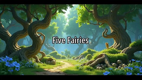 //THE FIVE FAIRIES AND THE STOLEN SPARKLE✨