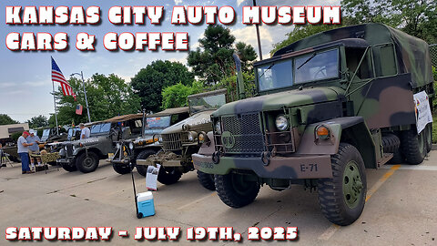 Kansas City Auto Museum Cars & Coffee - July 19th, 2025