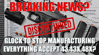 BREAKING: Glock Discontinues Most Models — Only 43, 43X & 48 Remain | New V Series Coming!