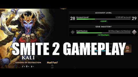 Smite 2 Gameplay 50 (Kali)