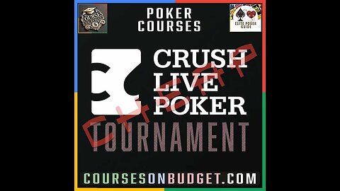 CRUSH LIVE POKER TOURNAMENT